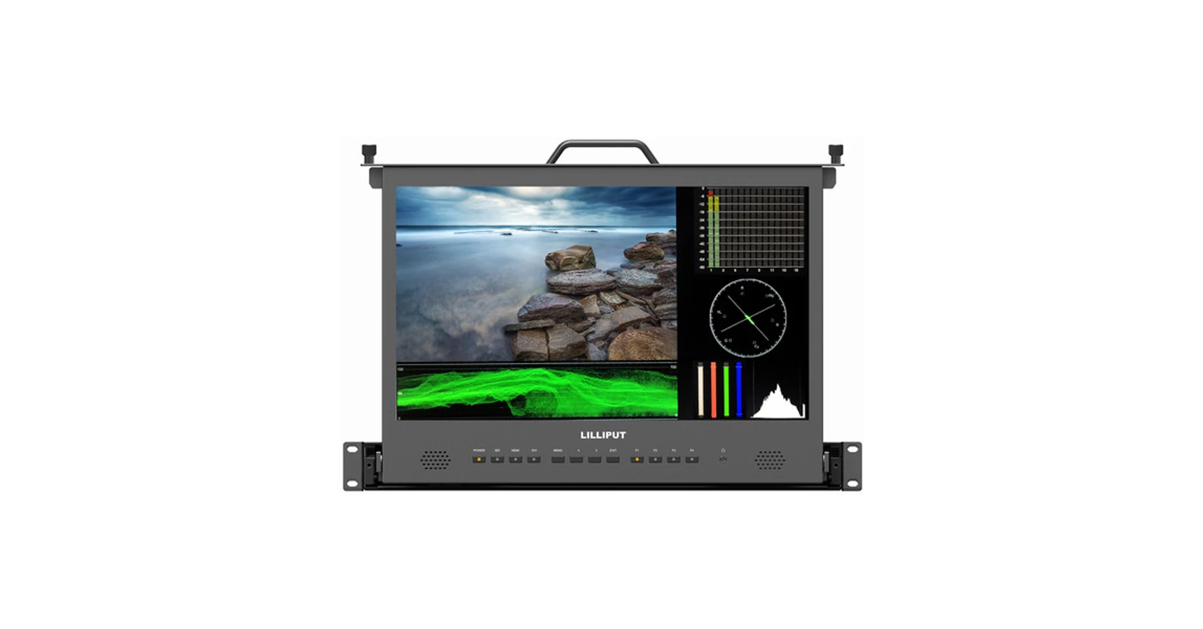 Màn hình Lilliput RM-1730S 17.3" Full HD 3G-SDI/HDMI Pullout Rackmount