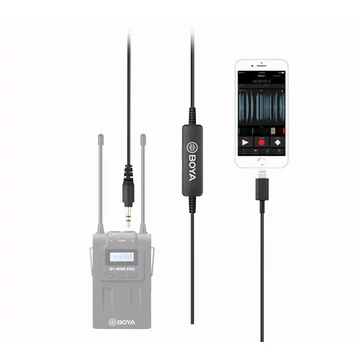 BOYA BY-35C-L 3,5mm jack – Lightning adapter