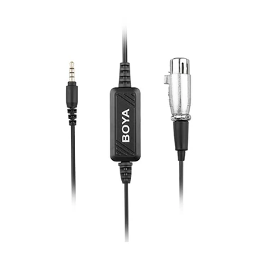 BOYA BY-BCA6 XLR – TRRS (3,5mm jack) adapter
