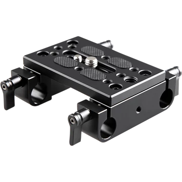 SmallRig 1775 Mounting Plate w/ 15mm Rod Clamps