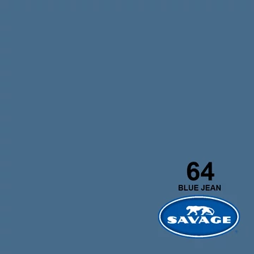 SAVAGE papír premium fotóháttér Blue Jean 1,35×11m