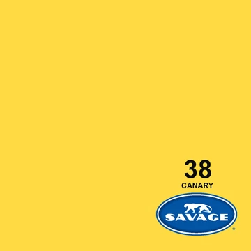 SAVAGE papír premium fotóháttér Canary 1,35×11m