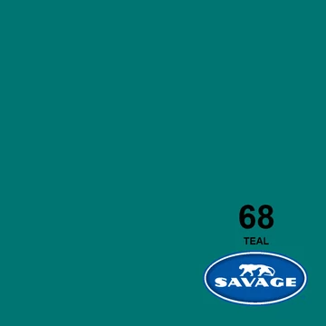 SAVAGE papír premium fotóháttér Teal 2,72×11m