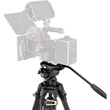 SmallRig 4686 Heavy-Duty Fluid Head Video Tripod Kit AD-01S