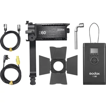 GODOX S60 Focusing led lámpa (with barndoor)