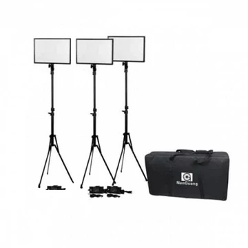 NanGuang Luxpad-43 kit3 --- 3-as lámpa szett állvánnyal