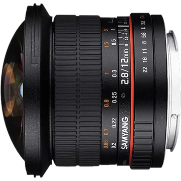 Samyang 12mm f/2.8 ED AS NCS Fish-Eye Canon M