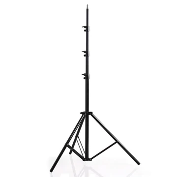 Stúdióállvány 300cm, rugós, 16mm fej + 1/4&quot; fotográfiai menet