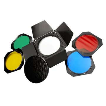 Nagy fényterelő lemezek + méhsejt + 4db filter