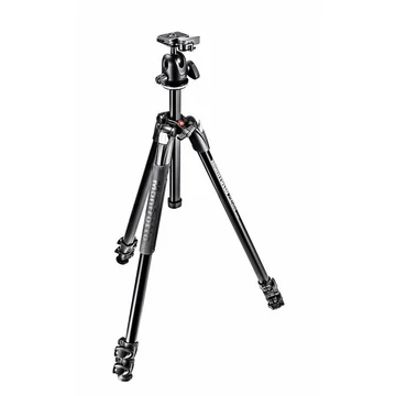 Manfrotto 290 Xtra kit alu 3 szekciós állvány + gömbfej MK290XTA3-BH