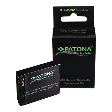 PATONA Premium Akku f. Panasonic DMW-BCM13 DMC-TZ41 DMC-TS5 DMC-FT5 - 1193