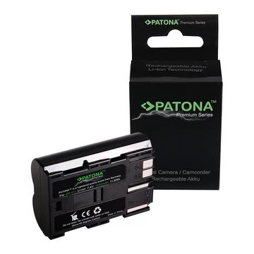 PATONA Premium Akku f. Canon BP-511 5D 40D 10D D60 PowerShot G1 G2 G6 - 1210