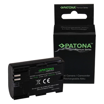 PATONA Premium Akku f. Canon LP-E6 LPE6 EOS R EOS 60D 70D 5D 6D 7D Mark III - 1212