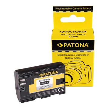 PATONA 1078 Akku f. Canon LP-E6 EOS 5D 5DS 60D 60Da 6D 7D EOS70D EOS-70D R 5D LP-E6