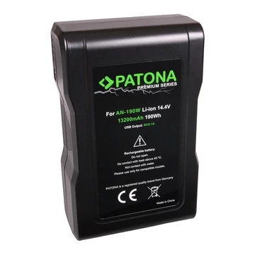 PATONA Premium Akku f. Anton Bauer Gold Mount Kamera Ursa Ursa Mini D-Tap &amp; USB-Output - 1266