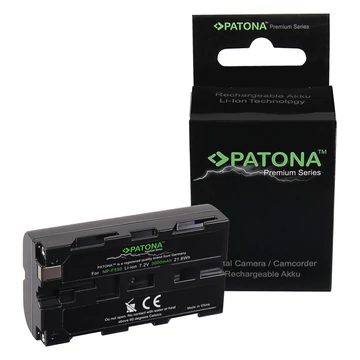 PATONA Premium Akku f. Sony NP-F550 F330 F530 F750 F930 F920 F550 - 1324