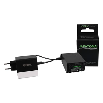 PATONA premium battery for Panasonic AG-VBR89G with USB port USB-C / USB and additional PD charger - 1328