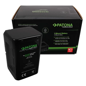 PATONA Premium Akku V-Mount 225Wh f. Sony BP230W DSR 250P 600P 650P 652P - 1329