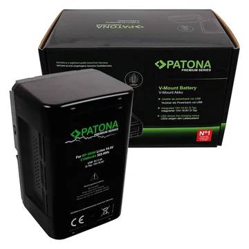 PATONA Premium Akku V-Mount 302Wh f. Sony BP300W DSR 250P 600P 650P 652P - 1330