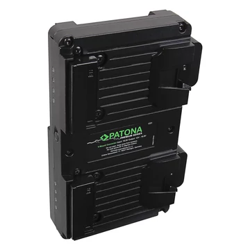 PATONA Premium Hot Swap V-Mount Adapter for 2x V-Mount PATONA NANO batteries incl. D-Tap charging function - 1331
