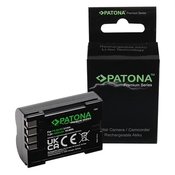 PATONA Premium Akku f. Olympus BLM1 BLM5 E1 E3 E5 E300 E330 E500 E510 E520 C-8080 C-7070 C-5060 - 1351