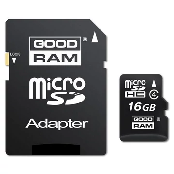 GoodRam 16GB micro SDHC class 4 memóriakártya