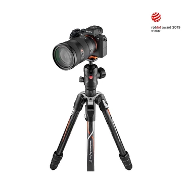 Manfrotto Befree GT Karbon tekerős lábzár+gömbfej Sony Alpha kamerához MKBFRTC4GTA-BH