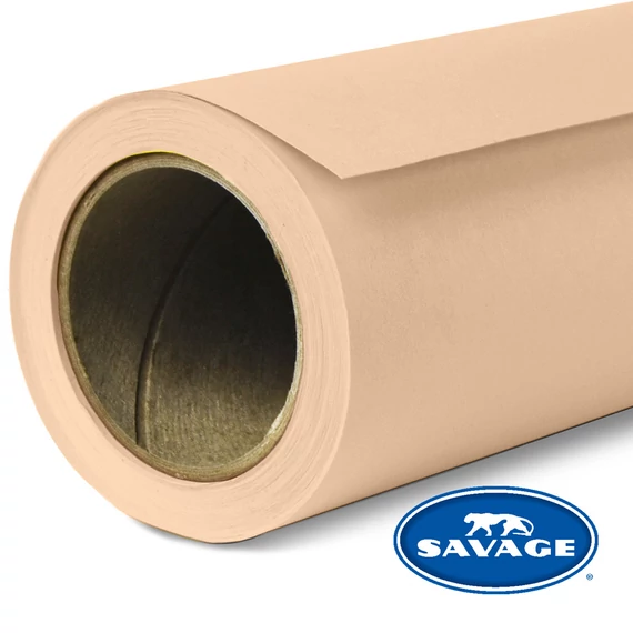 SAVAGE papír premium fotóháttér Beige 1,35×11m