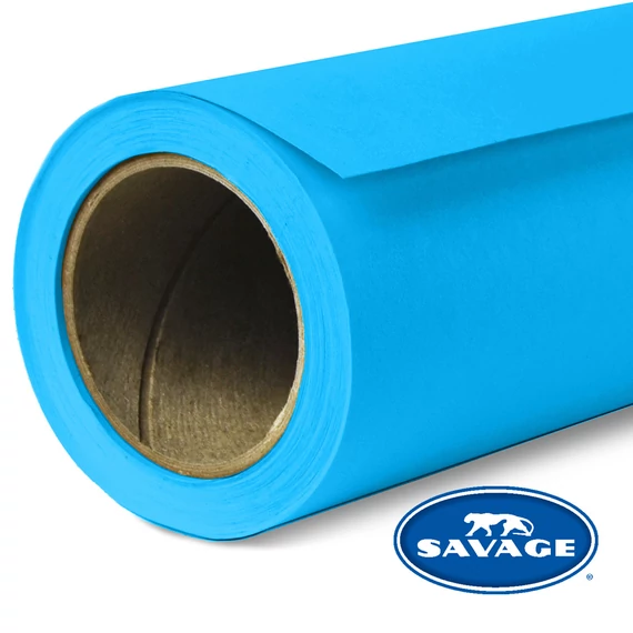 SAVAGE papír premium fotóháttér Blue Jay 1,35×11m
