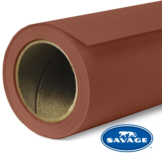 SAVAGE papír premium fotóháttér Chestnut 2,72×11m