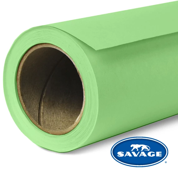 SAVAGE papír premium fotóháttér Mint Green 2,2×11m