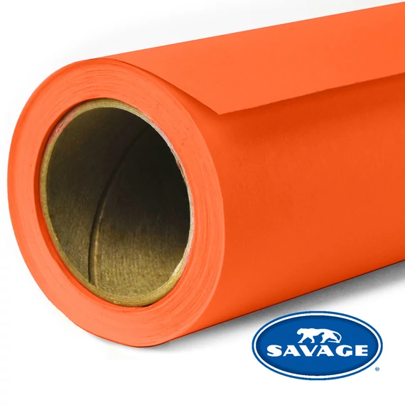 SAVAGE papír premium fotóháttér Tangelo 1,35×11m