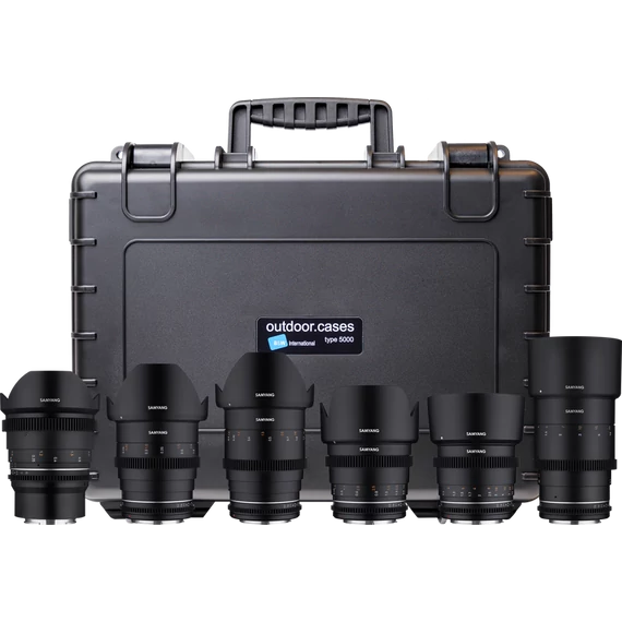 Samyang 6 Kit VDSLR MK2 Sony FE + Hardcase
