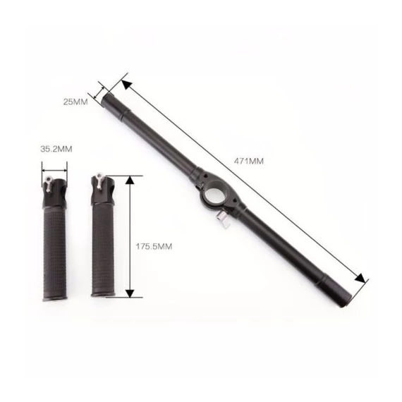 Zhiyun crane dual handle-kétkezes tartó konzol V2