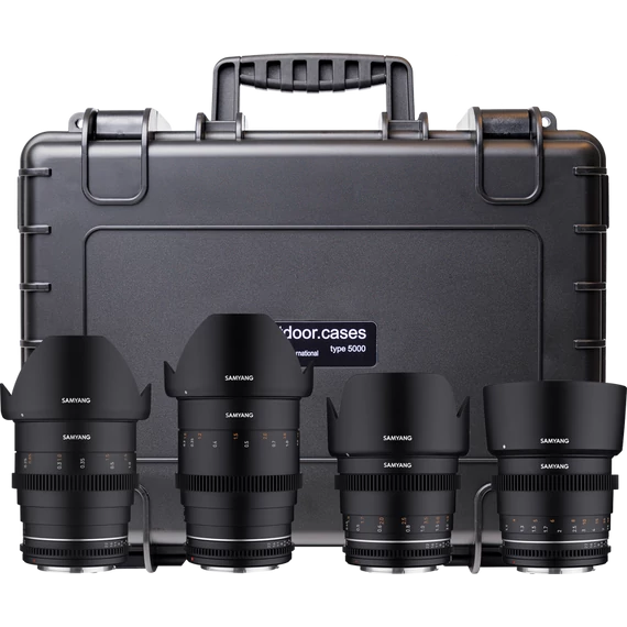 Samyang 4 KIT VDSLR MK2 Sony FE + Hardcase
