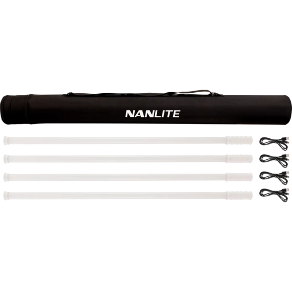 NANLITE PavoTube T8-7X led fénycső szett 4 (beépített akku)