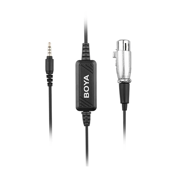 BOYA BY-BCA6 XLR – TRRS (3,5mm jack) adapter