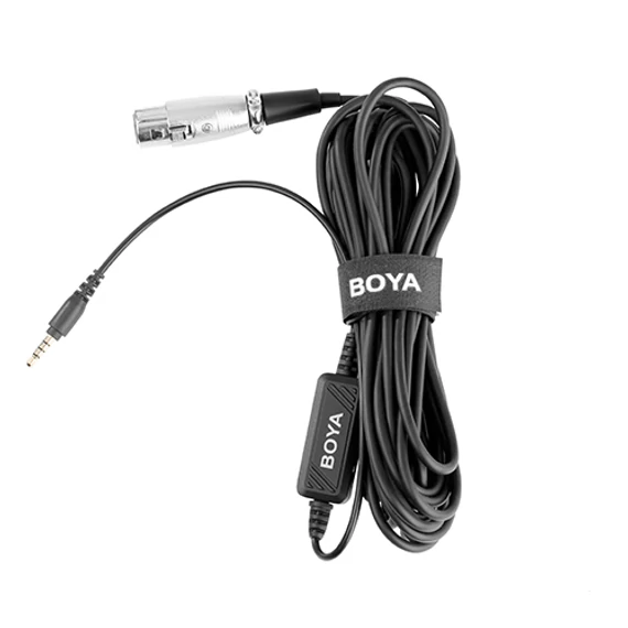 BOYA BY-BCA6 XLR – TRRS (3,5mm jack) adapter