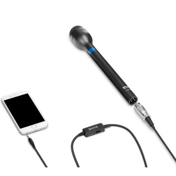 BOYA BY-BCA6 XLR – TRRS (3,5mm jack) adapter