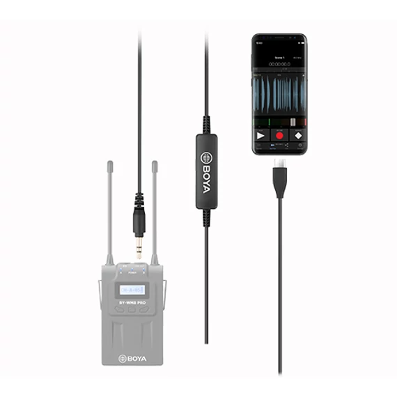 BOYA BY-35C-USB C 3,5mm jack – USB C adapter
