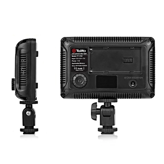 Tolifo LED kamera fejlámpa PT-176S