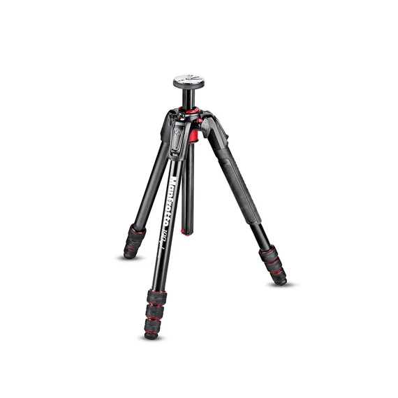 Manfrotto 190Go! alu 4 szekciós állvány tekerős lábzárral MT190GOA4