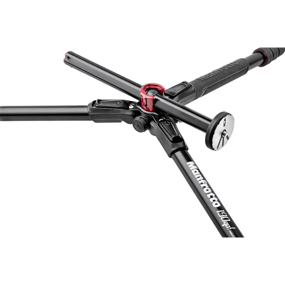Manfrotto 190Go! alu 4 szekciós állvány tekerős lábzárral MT190GOA4