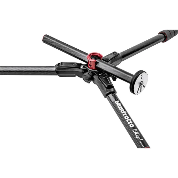 Manfrotto 190Go! karbon 4 szekciós állvány tekerős lábzárral MT190GOC4