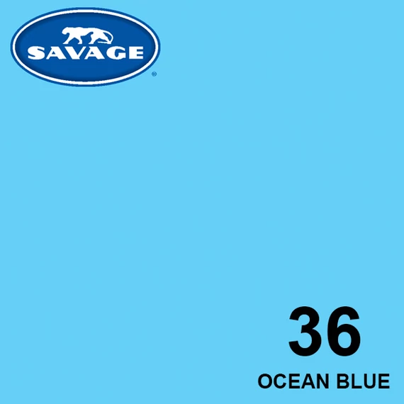 SAVAGE papír premium fotóháttér Ocean Blue 2,2×5,5m