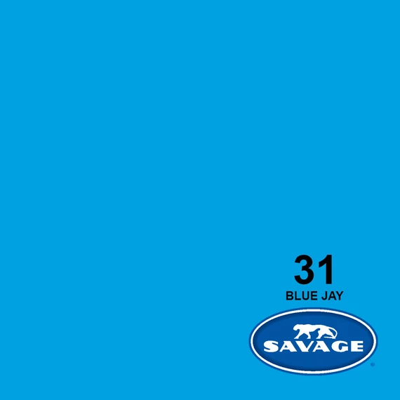 SAVAGE papír premium fotóháttér Blue Jay 1,35×11m