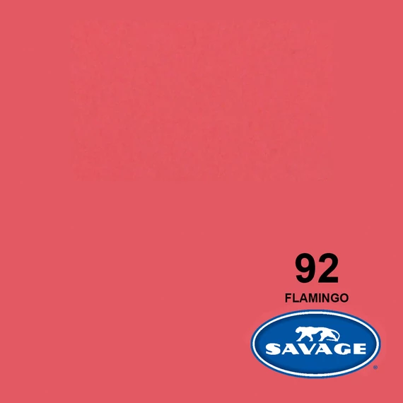 SAVAGE papír premium fotóháttér Flamingo 1,35×5,5m
