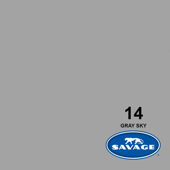 SAVAGE papír premium fotóháttér Gray Sky 2,72×5,5m