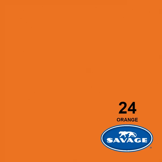 SAVAGE papír premium fotóháttér Orange 2,2×11m