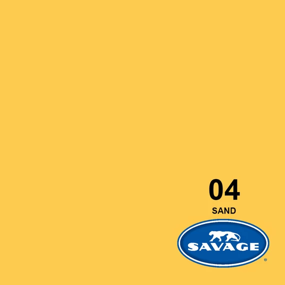 SAVAGE papír premium fotóháttér Sand 1,35×11m